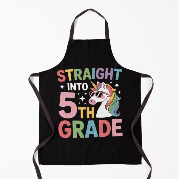 Item preview, Back to School First Day of 5th Grade Unicorn Flossing designed and sold by teltvitossuilea.