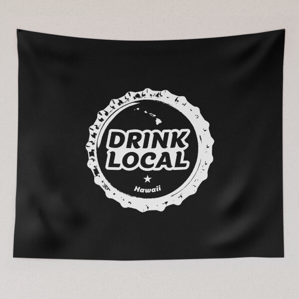 Item preview, Drink Local Hawaii Craft Beer Bottle Cap designed and sold by graf1k.
