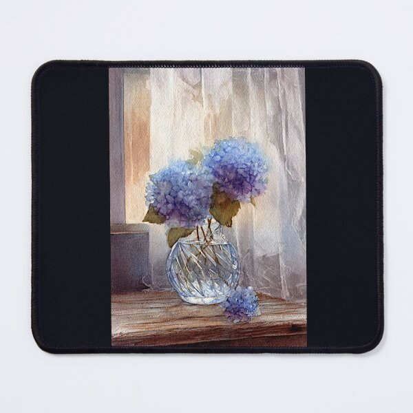 Item preview, Blue and Purple Hydrangeas #11 designed and sold by Helios Be. Lavsh.