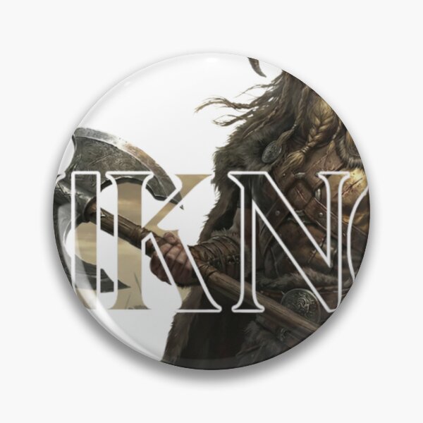 Item preview, Viking Warrior with Battle Axe - Norse Mythology Art designed and sold by TeezOfMadness.