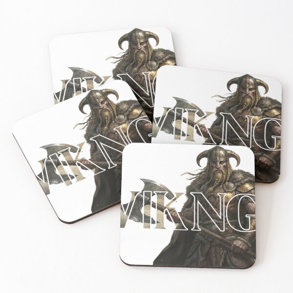 Item preview, Viking Warrior with Battle Axe - Norse Mythology Art designed and sold by TeezOfMadness.