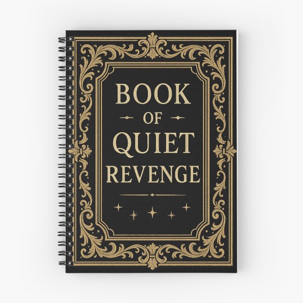 Item preview, Book of Quiet Revenge Ornate Gothic Cover designed and sold by Mouraludia.