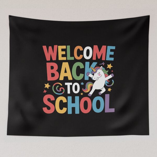 Item preview, Dabbing Unicorn welcome back to school Girls designed and sold by chaeningplan.