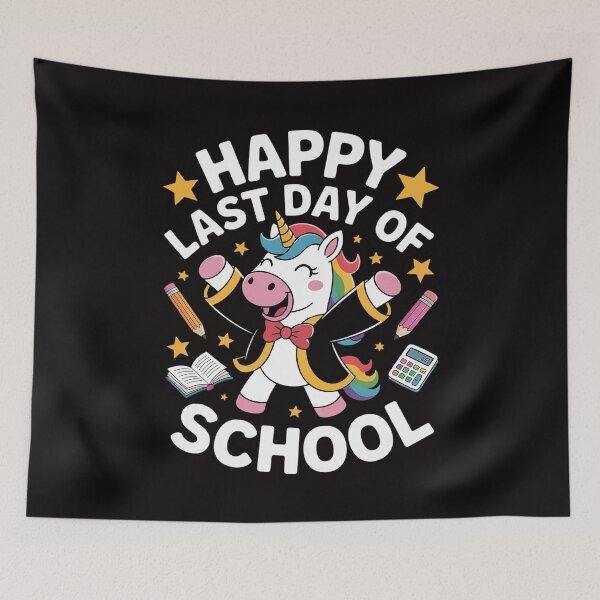 Item preview, Happy Last Day Of School Unicorn Dab Funny Summer Saying designed and sold by chaeningplan.