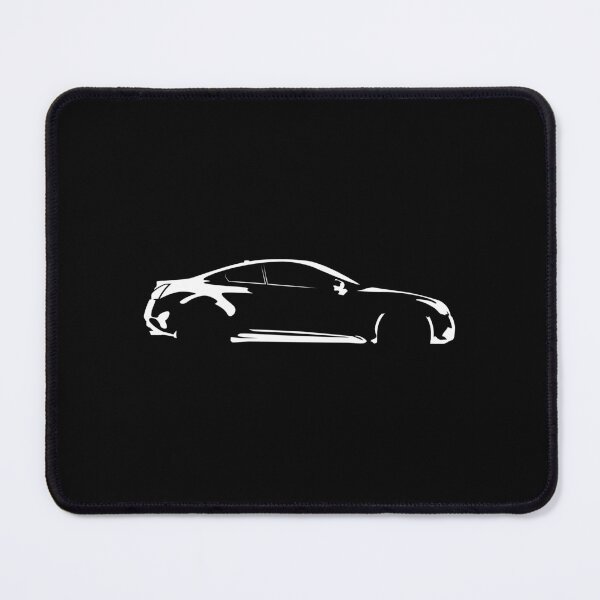 Item preview, G37 Coupe (2009) Minimalist Car Silhouette (White) designed and sold by FearnCreative.