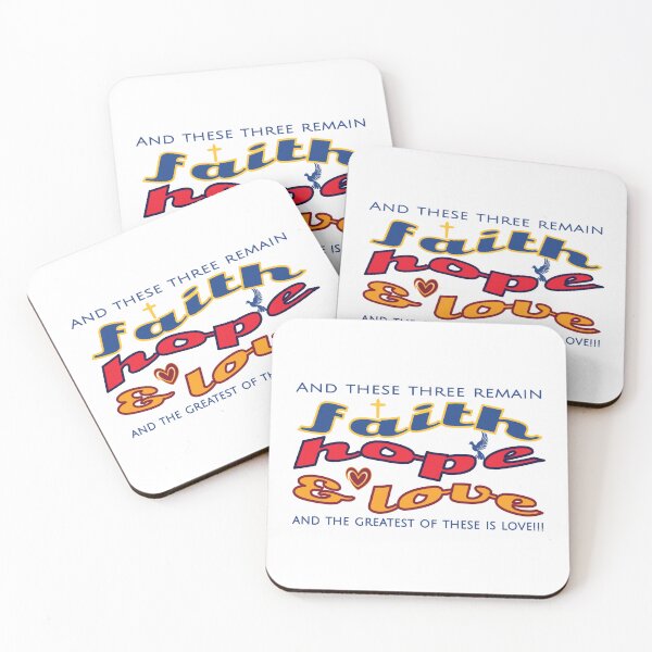 Item preview, Faith, Hope and Love designed and sold by simplydesignart.