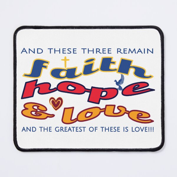 Item preview, Faith, Hope and Love designed and sold by simplydesignart.