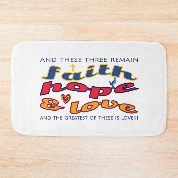 Item preview, Faith, Hope and Love designed and sold by simplydesignart.