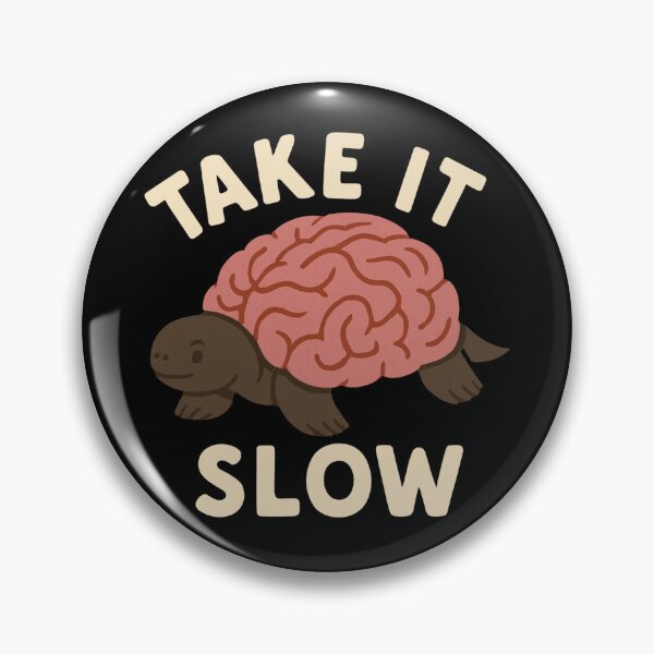 Item preview, Take it slow funny turtle designed and sold by Emeearts.