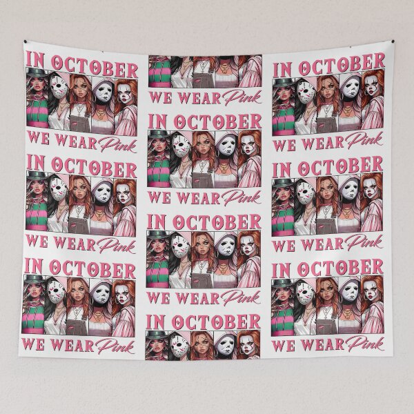 Item preview, In October We Wear Pink designed and sold by PRETTYGIRLZTING.