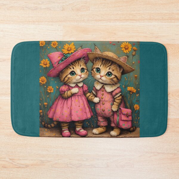 Item preview, Beautiful girl with a cat. designed and sold by Natalia-Vlad.