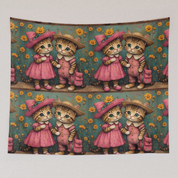 Item preview, Beautiful girl with a cat. designed and sold by Natalia-Vlad.