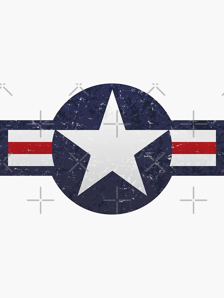 U.S. Military Aviation Star National Roundel Insignia by hobrath