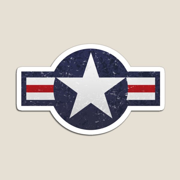 Vista previa del artículo con la obra «Insignia nacional de Roundel de la estrella de la aviación militar de los EE. UU.», diseñado y vendido por hobrath.