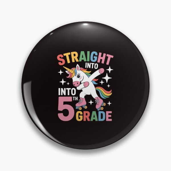 Item preview, Back to School First Day of 5th Grade Unicorn Flossing 3 designed and sold by lavethediso.