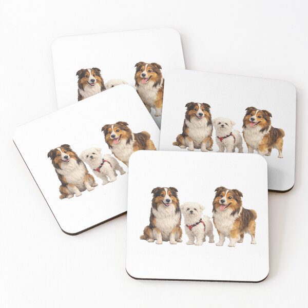 Item preview, Shiloh, Kenzie and Shadow designed and sold by acupofcoffy.
