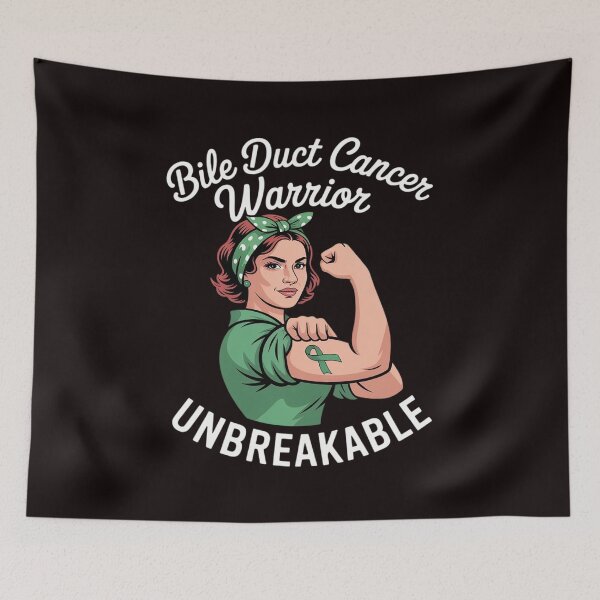 Item preview, Bile Duct Cancer Warrior Unbreakable Shirt Cancer Awareness designed and sold by lavethediso.