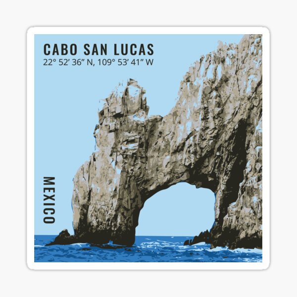 Iconic Arch: Cabo San Lucas Sticker