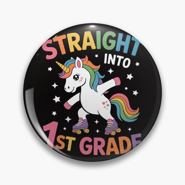 Item preview, Back to School First Day of 1st Grade Unicorn Flossing designed and sold by czechascheledu.