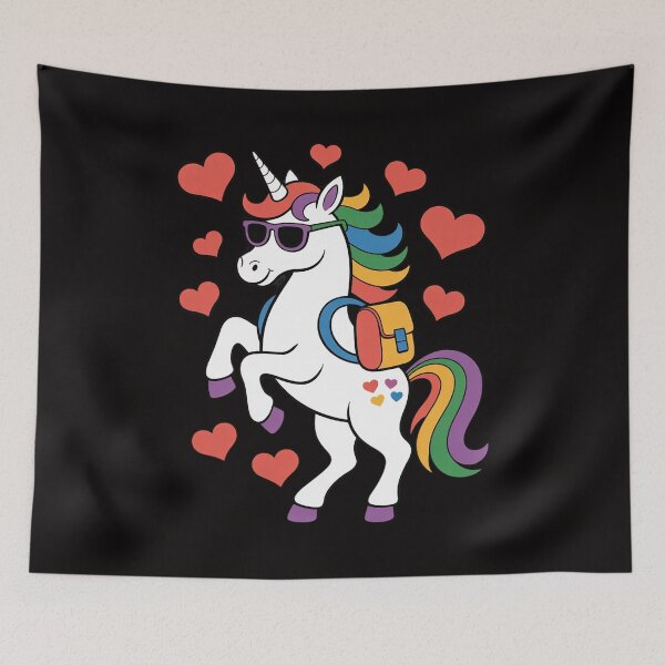Item preview, Flossing Unicorn Valentines Day designed and sold by czechascheledu.