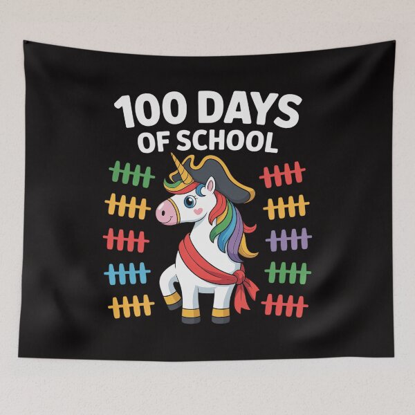Item preview, Dabbing Unicorn Pirate 100th Day Of School Girls Kids designed and sold by czechascheledu.
