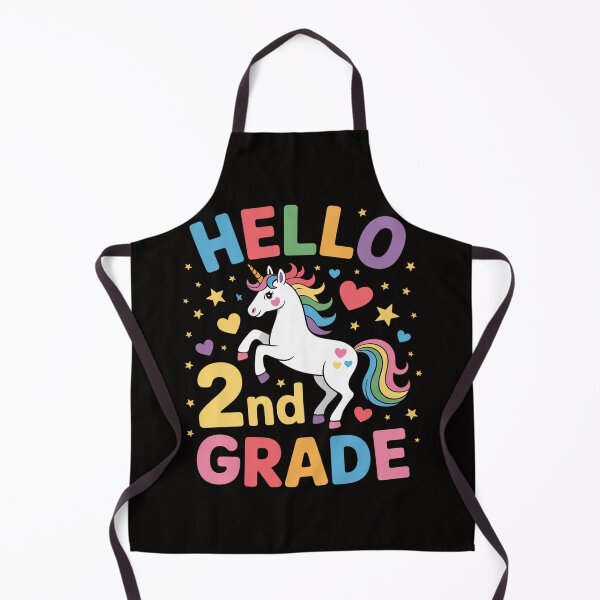 Item preview, Back To School Unicorn Hello Kid First Day of Second grade designed and sold by czechascheledu.