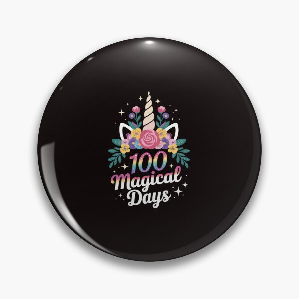 Item preview, 100 Days of School Magical Learning Funny Unicorn designed and sold by lavethediso.