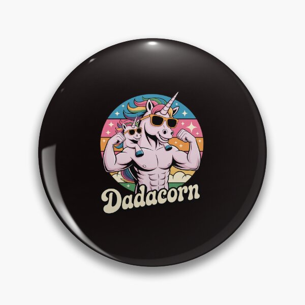 Item preview, Dadacorn Unicorn Dad and Kid - Best Father's Day designed and sold by lavethediso.