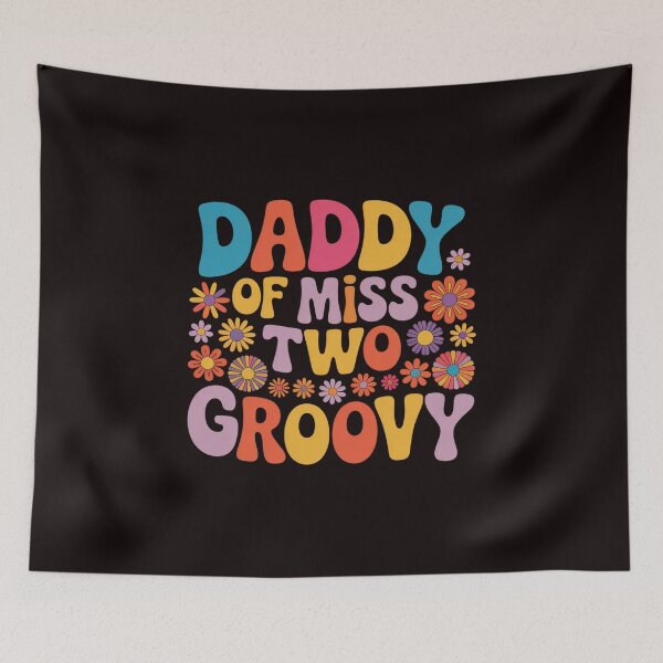 Item preview, Daddy Second Birthday Two Groovy 2nd Bday Matching Family designed and sold by lavethediso.