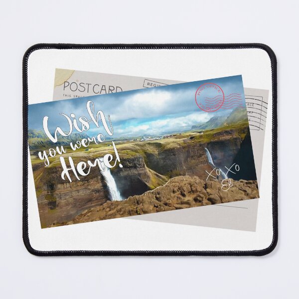Item preview, Wish you were here :: El's Home designed and sold by Wenby-Weaselbee.
