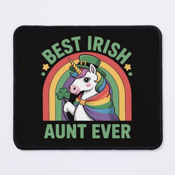 Item preview, Best Irish Aunt Ever St Patrick's Day Unicorn designed and sold by czechascheledu.
