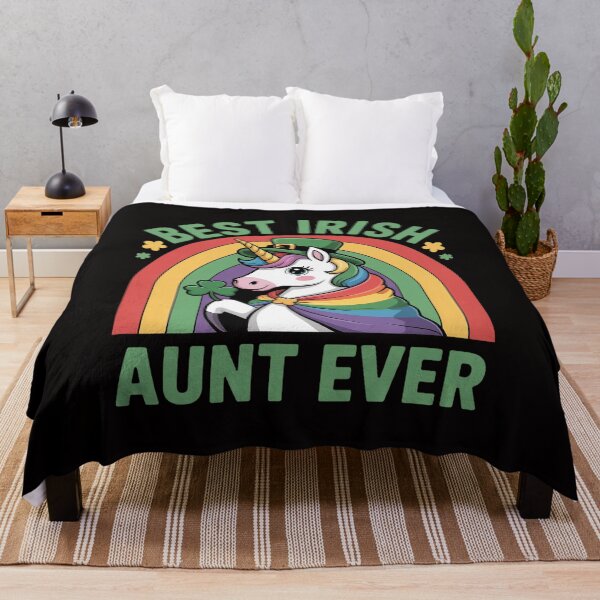 Item preview, Best Irish Aunt Ever St Patrick's Day Unicorn designed and sold by czechascheledu.