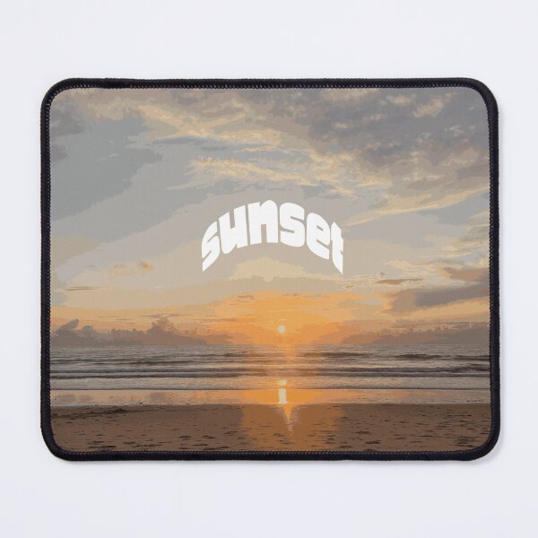 Item preview, Beach Sunset Illustration | Summer, Ocean Sunset, Travel, Coastal, Waves, Surfing designed and sold by QShore.