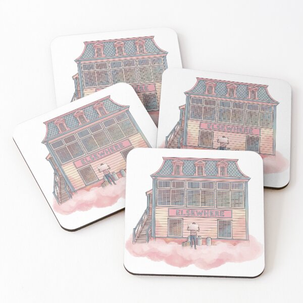 Item preview, Elsewhere – Floating Building Dreamy Fantasy Illustration designed and sold by Like Elsewhere.