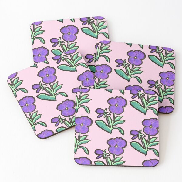 Item preview, African Violet designed and sold by PebblesAndPaint.
