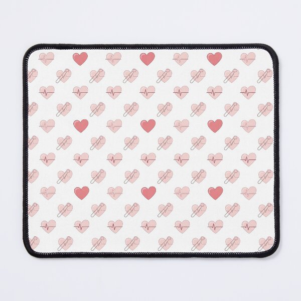 Item preview, Heart Check – Pulse, Care & Lovecore designed and sold by PatternFlux.