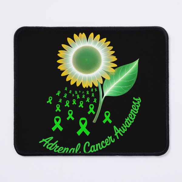 Item preview, Adrenal Cancer Awareness Sunflower designed and sold by Vexat062Art.