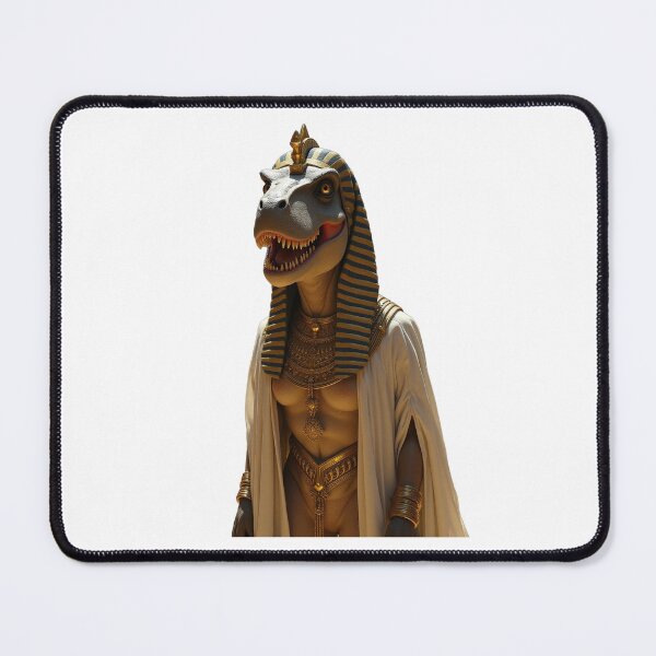 Item preview, Elegant Female T-Rex Pharaoh - Ornate Egyptian Illustration designed and sold by SpektroDesign.