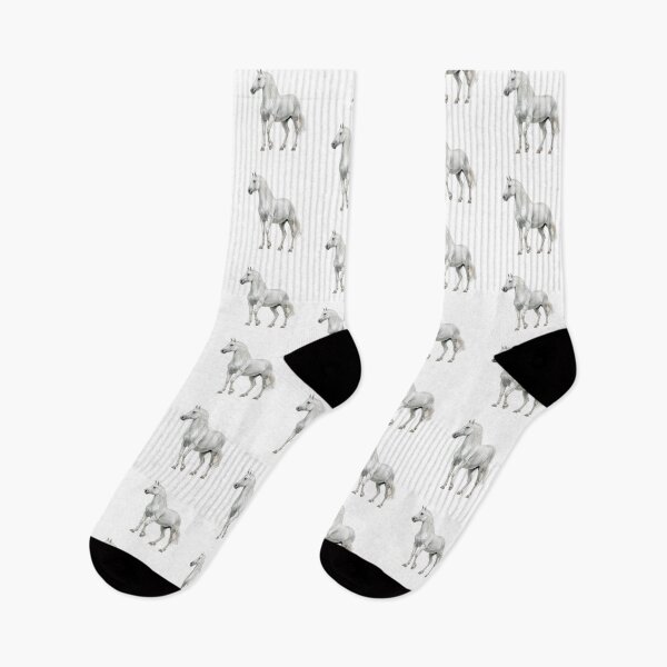 Item preview, White horse designed and sold by MendaciousMina.