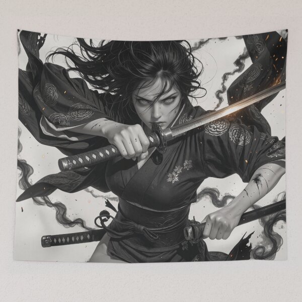 Item preview, Ember Blade Samurai designed and sold by GlimmerRune.