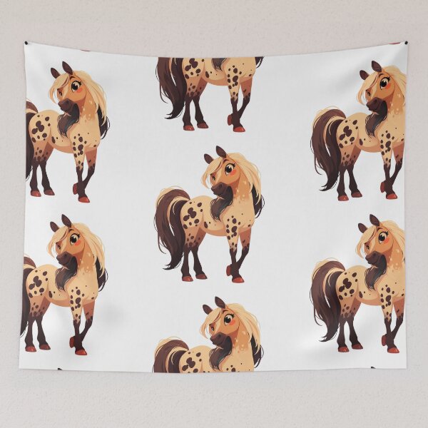 Item preview, Brown spotted horse designed and sold by MendaciousMina.