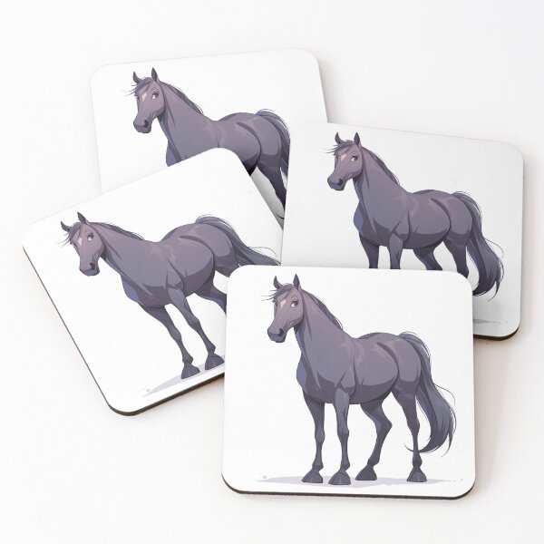 Item preview, Black/grey horse designed and sold by MendaciousMina.
