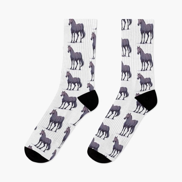 Item preview, Black/grey horse designed and sold by MendaciousMina.