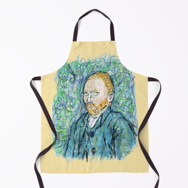 Item preview, Vincent Van Gogh Portrait In Crayon designed and sold by Kate Miller Illustrator.