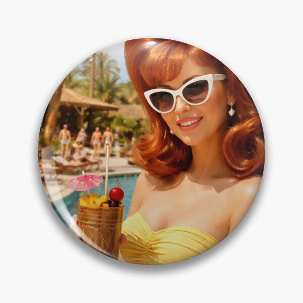 Item preview, Caliente Tropics Red designed and sold by KitschyMoonbeam.
