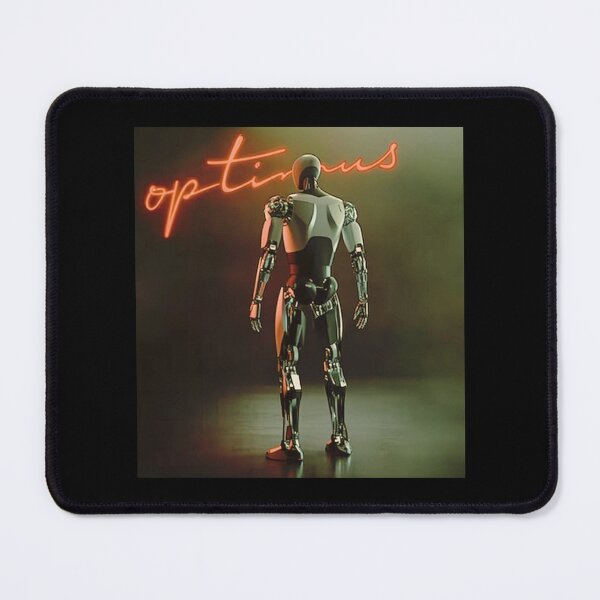 Item preview, Tesla humanoid robot art designed and sold by TEEJAMBOREE.