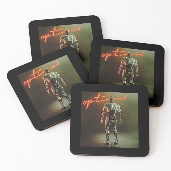 Item preview, Tesla humanoid robot art designed and sold by TEEJAMBOREE.