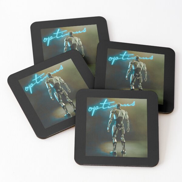 Item preview, Tesla humanoid robot art designed and sold by TEEJAMBOREE.
