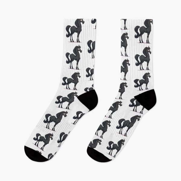 Item preview, Animated black horse designed and sold by MendaciousMina.