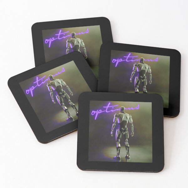 Item preview, Tesla humanoid robot art designed and sold by TEEJAMBOREE.